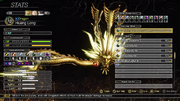 Boss detail and stats view